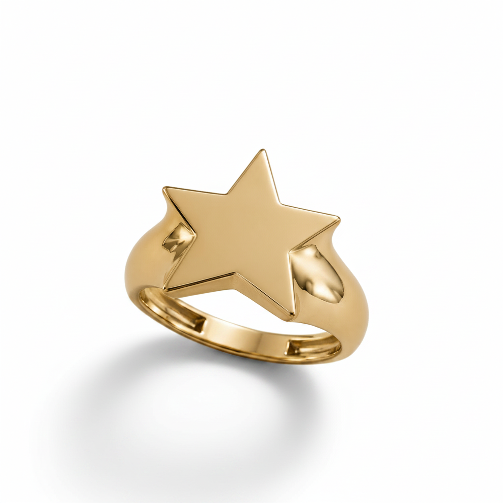 Star Signet Ring