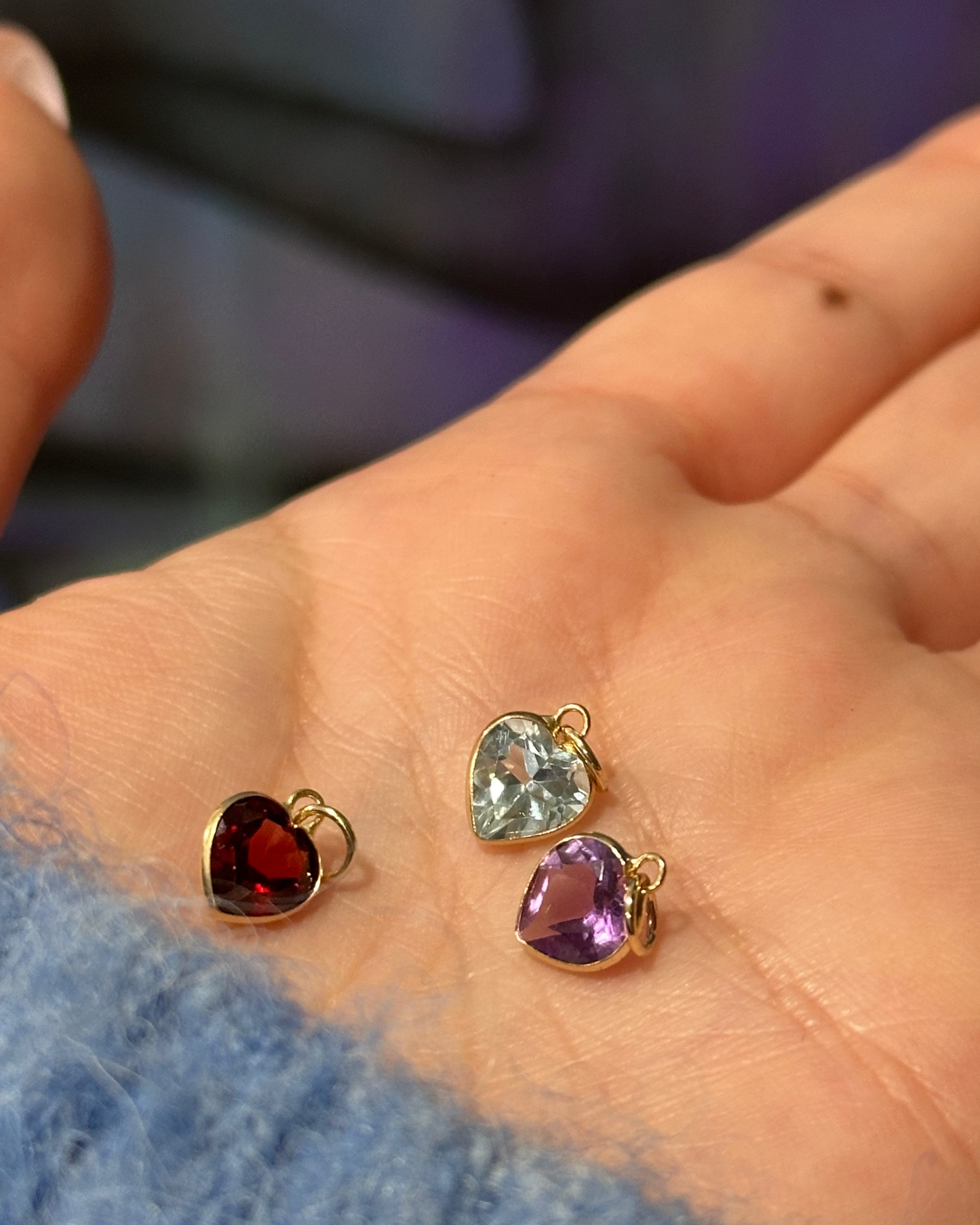 Bezel Set Gemstone Pendant