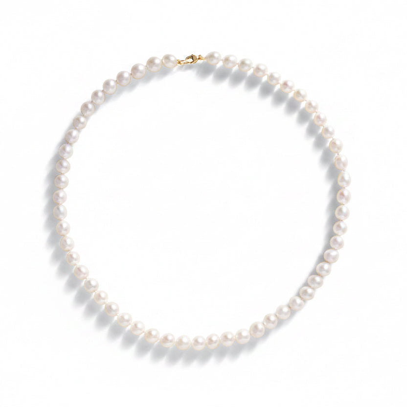 Natural Pearl Beaded Necklace
