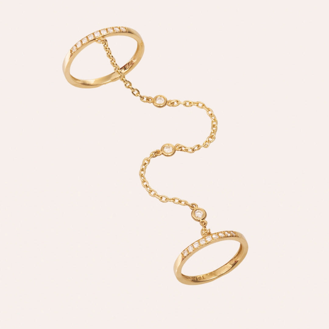 Pavé Diamond By The Yard Chain Rings