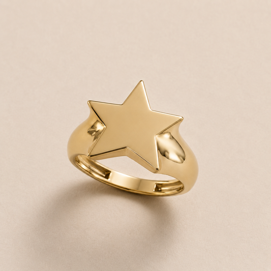 Star Signet Ring