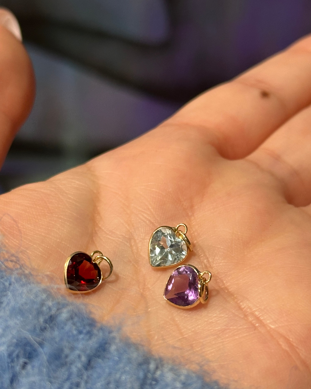 Bezel Set Gemstone Pendant