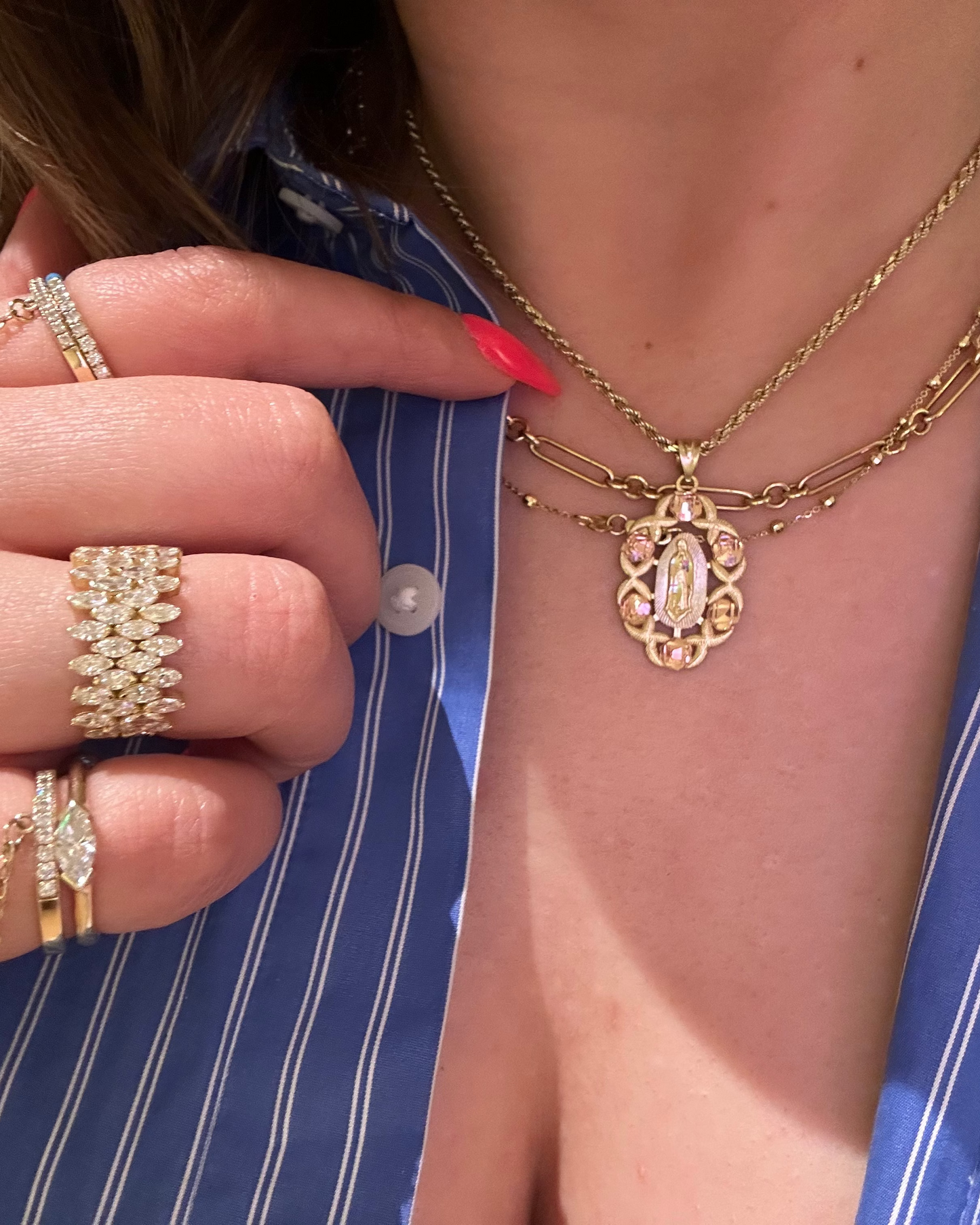 La Virgencita Pendant