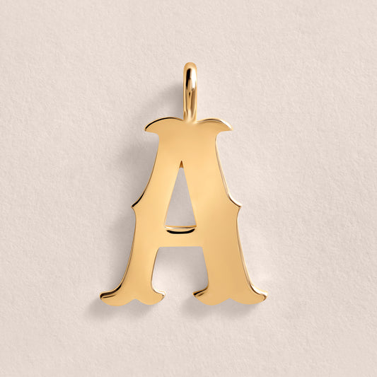 Western Initial Pendant