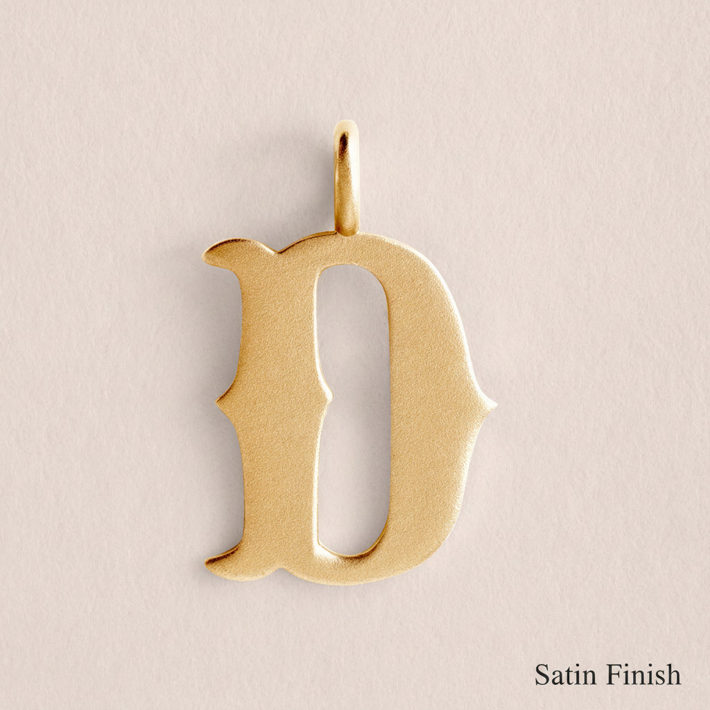 Western Initial Pendant