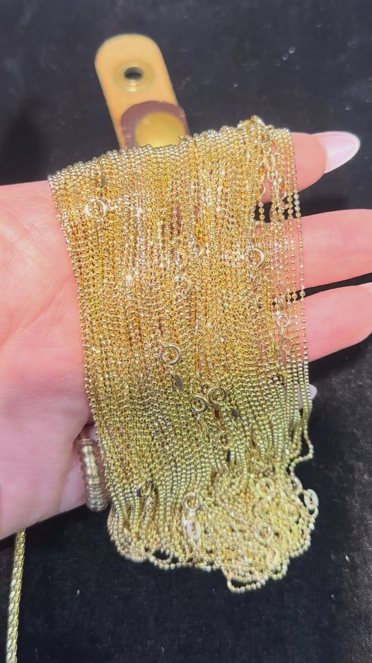 Beaded Disco Ball Chain